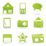 Abstract Green Icons